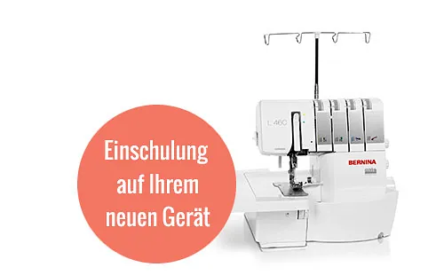 Einschulung auf Ihrer neuen Nähmaschine